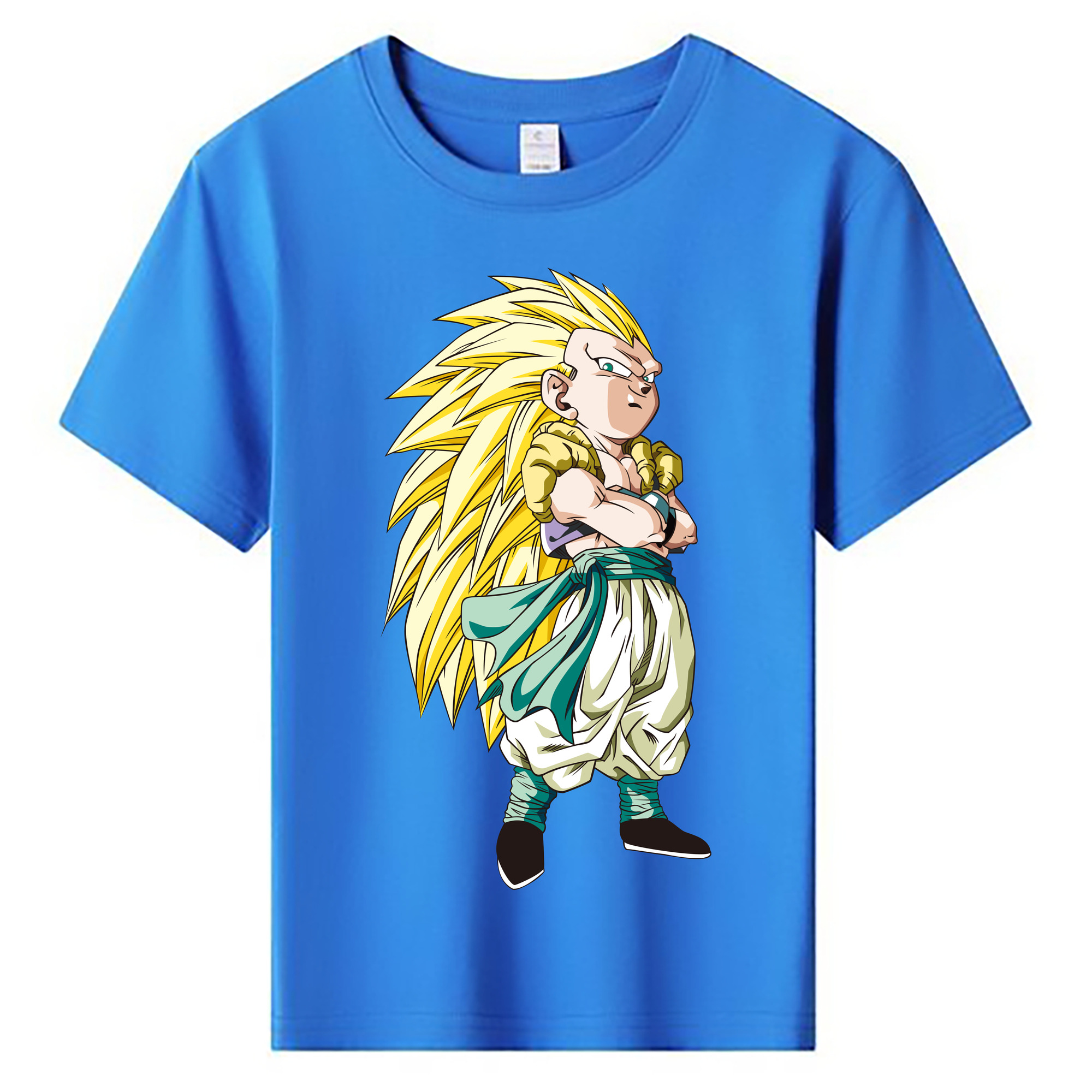 （画像用） ドラゴンボール ベジット DRAGON BALL Vegetto 綿100％キッズTシャツ（フロントプリント）